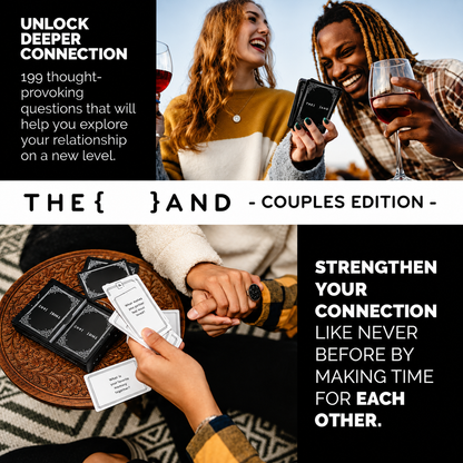 {THE AND} Couples Edition Card Game